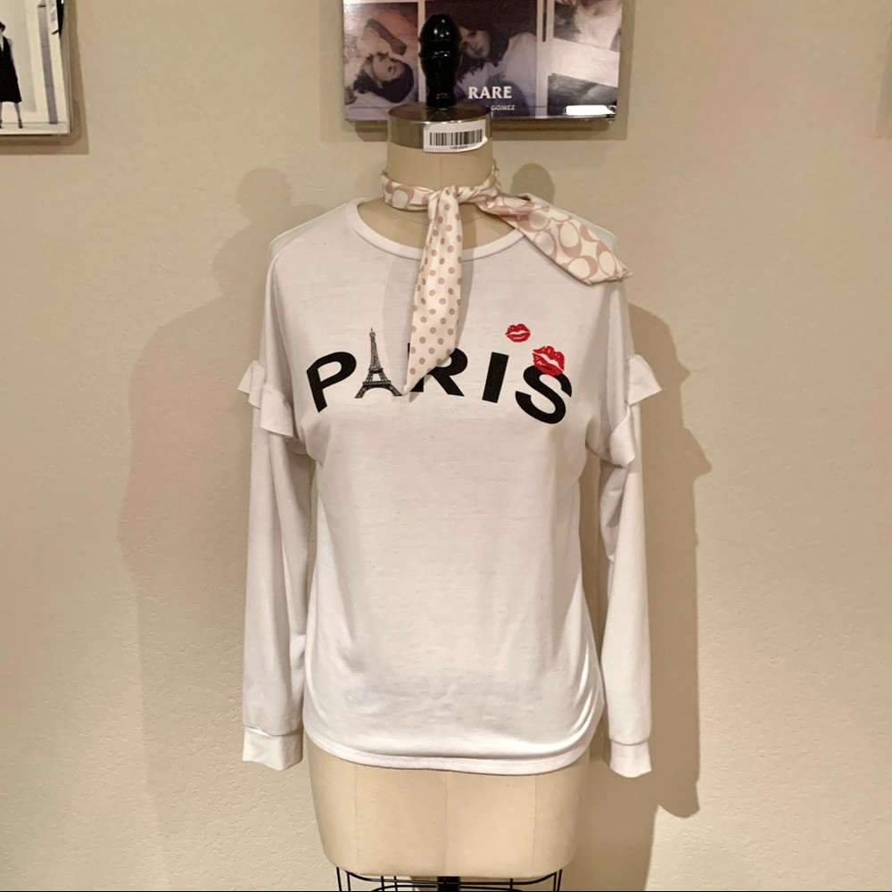 Paris Ruffle Long Sleeve